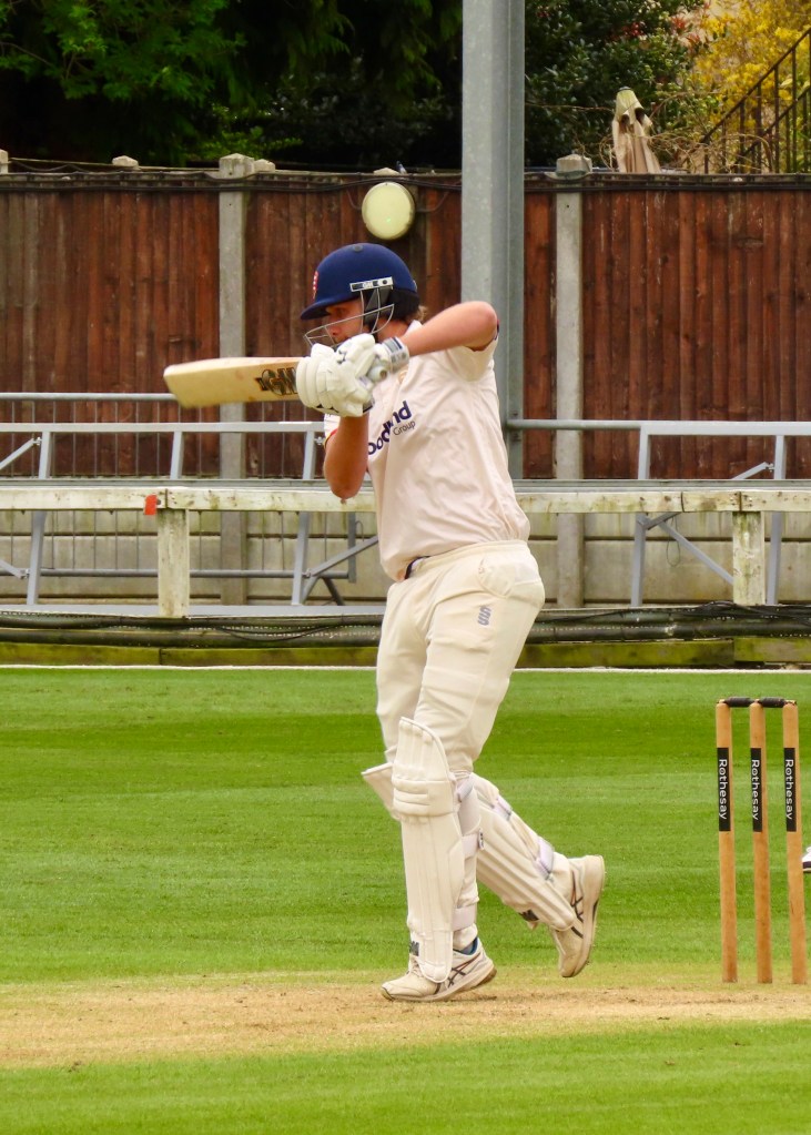 Matt Critchley - Player of the Round with both a Century and a 5fer!